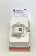 Techano Dual USB-A Port AC Wall Charger 2.4A by PHONE CHARGERS