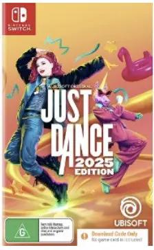 NSW Just Dance 2025 (Code in a Box) by Games