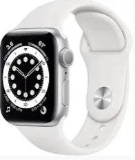 Refurbished Apple Watch Series 6 Aluminum 44MM GPS - SIlver by REFURBISHED WATCHES