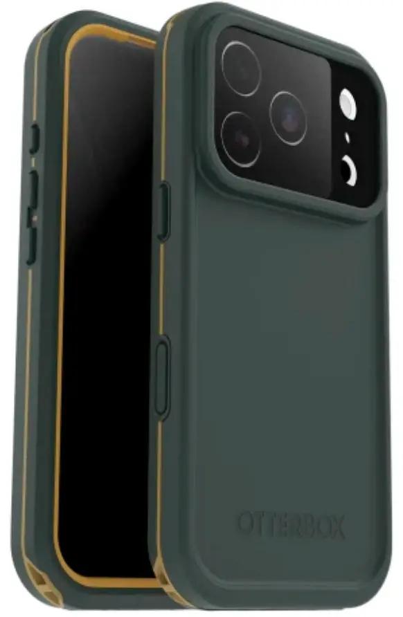 OtterBox FRE Series Magsafe Shockproof And Waterproof Case - iPhone 17 Pro - Green by WATERPROOF PHONE CASE