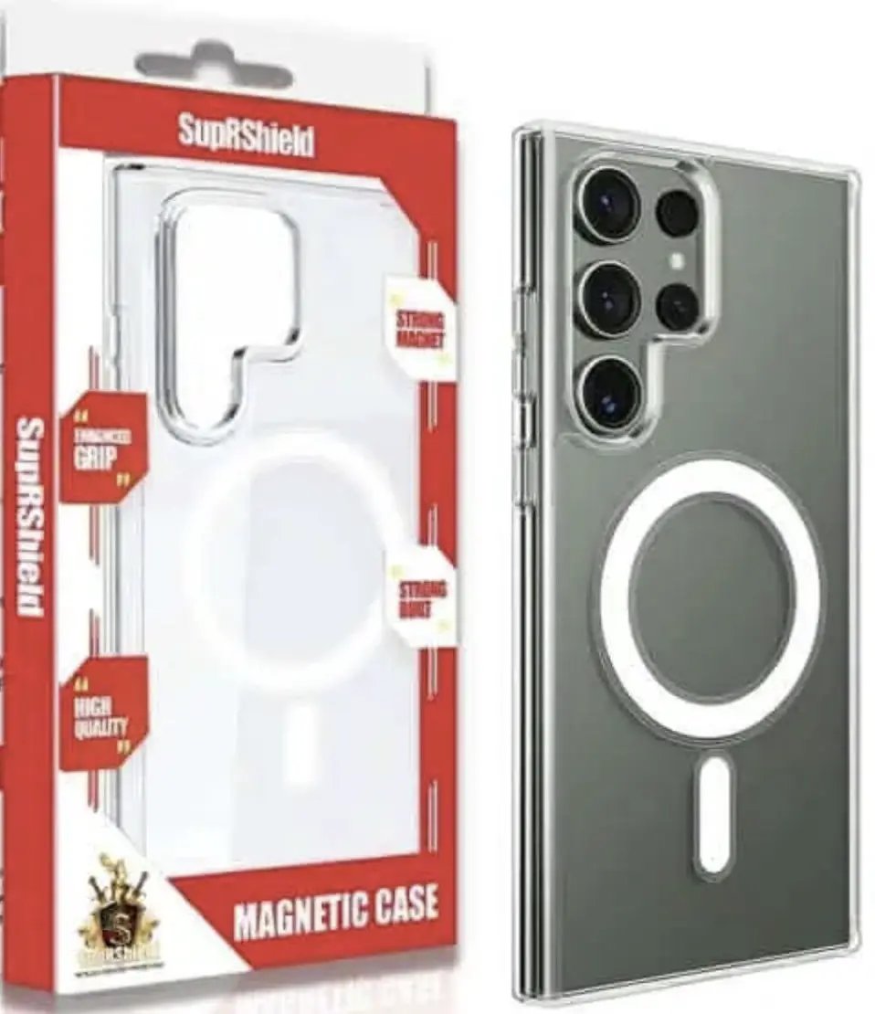 SupRshield Clear MagSafe Magnetic Shockproof Bumper Case - Samsung Galaxy Z Fold 7 by BUMPER PHONE CASE
