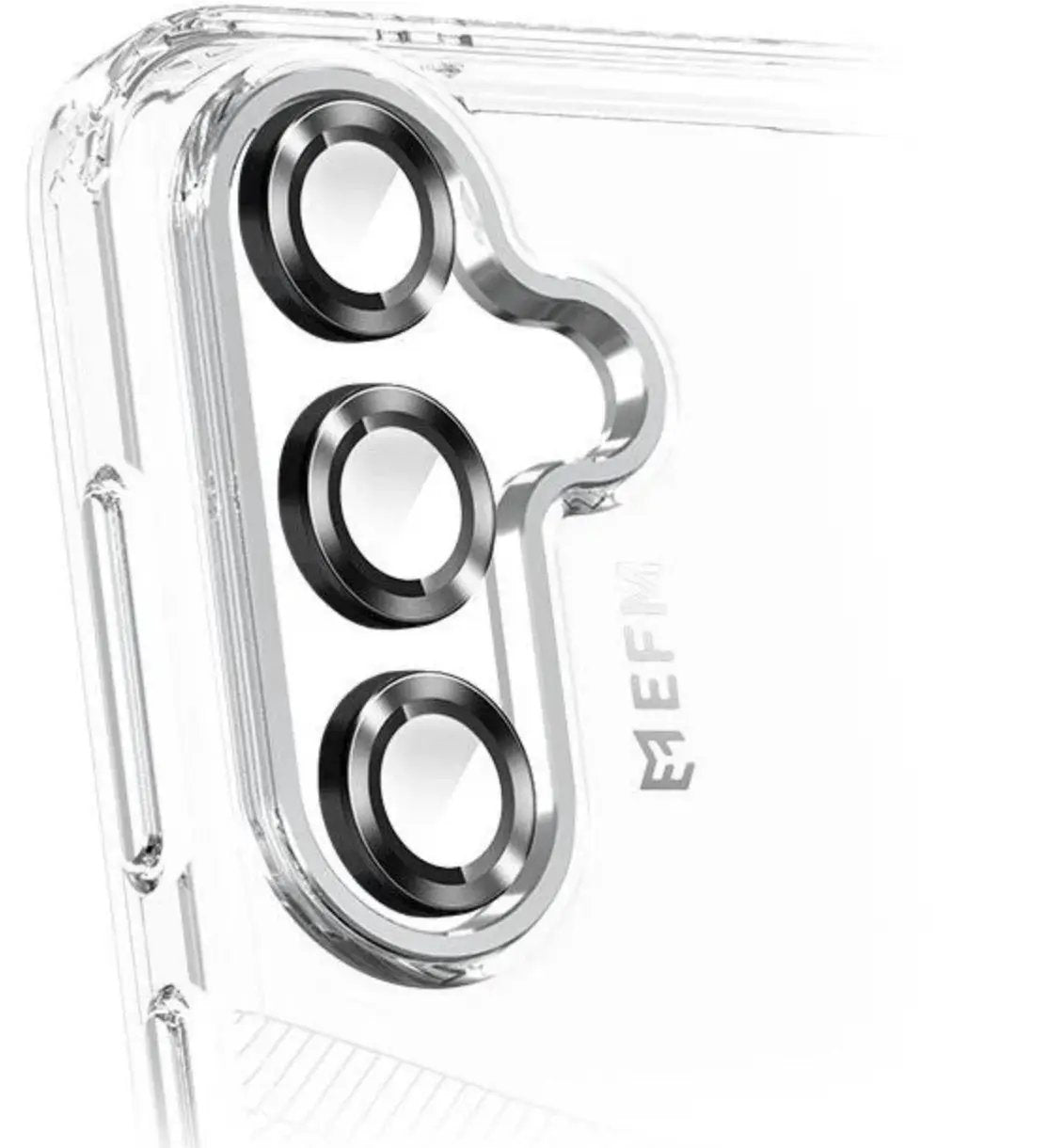 EFM Camera Lens Armour to Suit Samsung Galaxy S24 - Carbon by CAMERA LENS