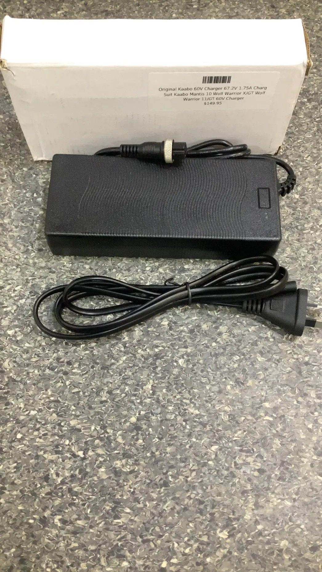 Original Kaabo 60V Charger 67.2V 1.75A Charger Suit Kaabo Mantis 10 Wolf Warrior X/GT Wolf Warrior 11/GT 60V Charger by E-SCOOTER CHARGERS