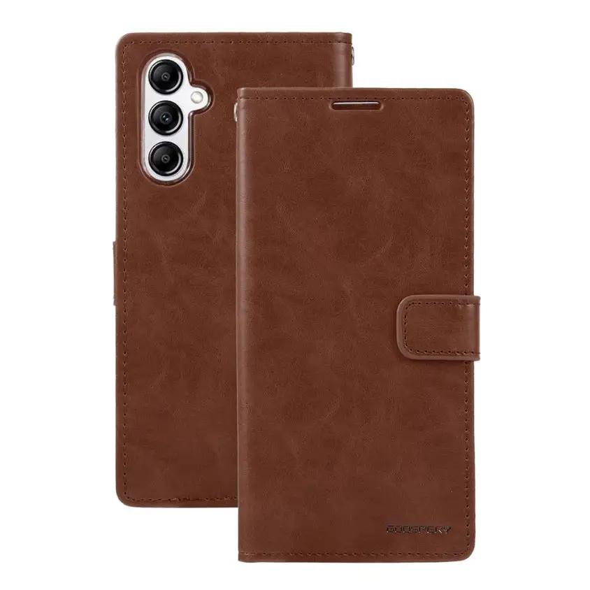 Mercury Goospery Blue Moon Wallet Case - Samsung Galaxy A05S by WALLET PHONE CASE