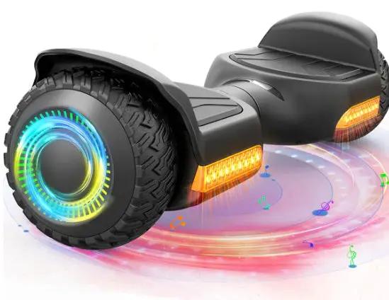 GYROOR G13 Off Road Hoverboard - Black by HOVERBOARDS