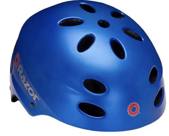 Razor V17 Youth Helmet - Satin Blue by SAFETY GEAR