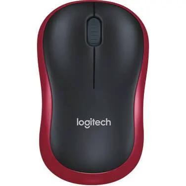 Logitech Wireless Mouse M185 - Red by KEYBOARD / MOUSE