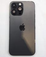 iPhone 14 Pro Max Back Housing With Small Parts Space Black - OEM Pulled by PULLED PARTS