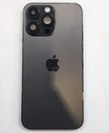 iPhone 14 Pro Max Back Housing With Small Parts Space Black - OEM Pulled by PULLED PARTS