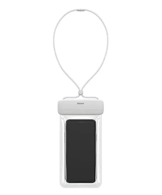 Baseus Waterproof Phone Case IPX8 7.2'' - White by WATERPROOF PHONE CASE
