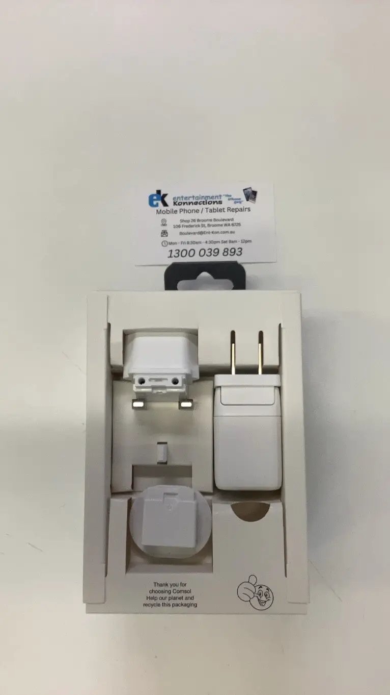 Comsol 35W 2 Port USB GaN Travel Fast Charger by PHONE ADAPTERS