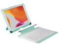 Laser Wireless Keyboard Case - iPad 10.2" Green by IPAD/TABLET CASES