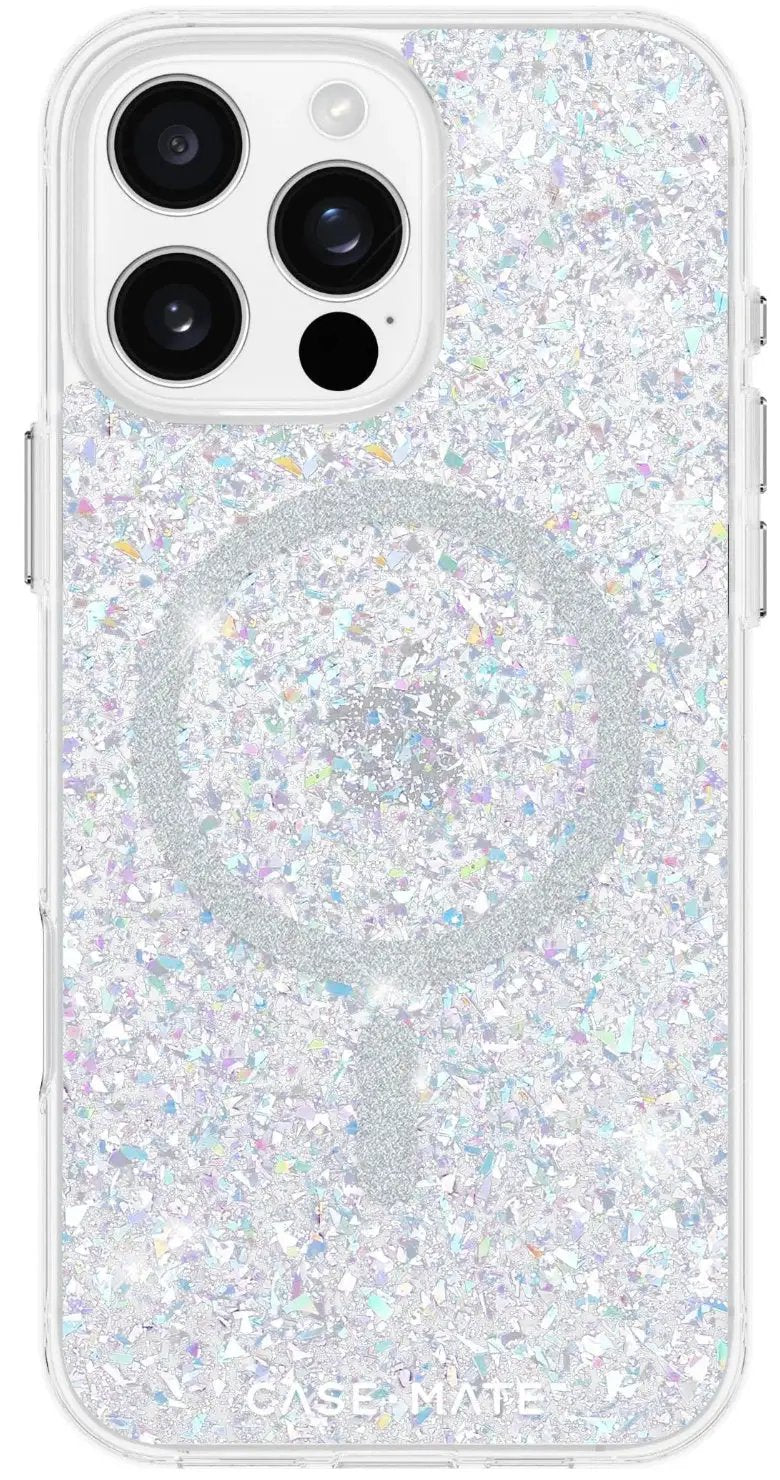Case Mate Twinkle MagSafe Case - iPhone 16 Pro Max - Disco Silver by BUMPER PHONE CASE