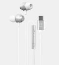 LIQUID EARS USB-C Wired Earphones - WHITE by HEADPHONES