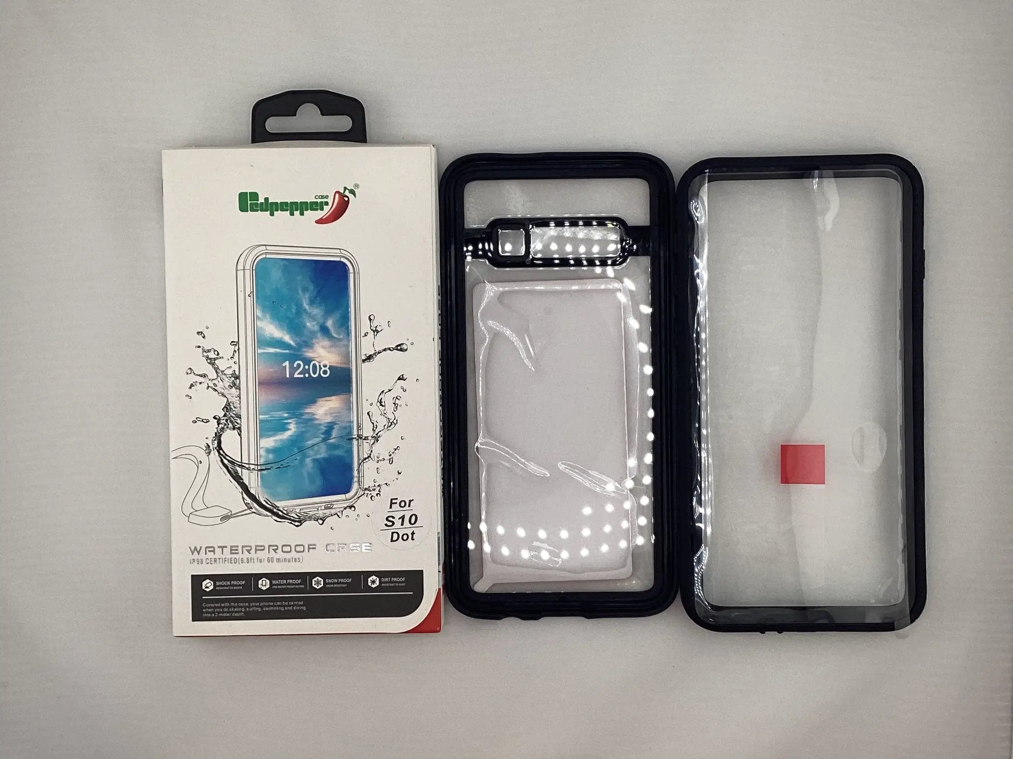 Redpepper Waterproof Case - Samsung Galaxy S10 by WATERPROOF PHONE CASE