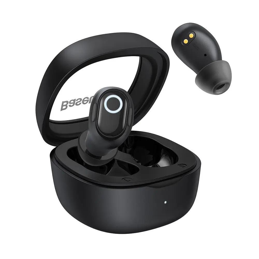 Baseus Bowie WM02 True Wireless Earphones - Black by HEADPHONES