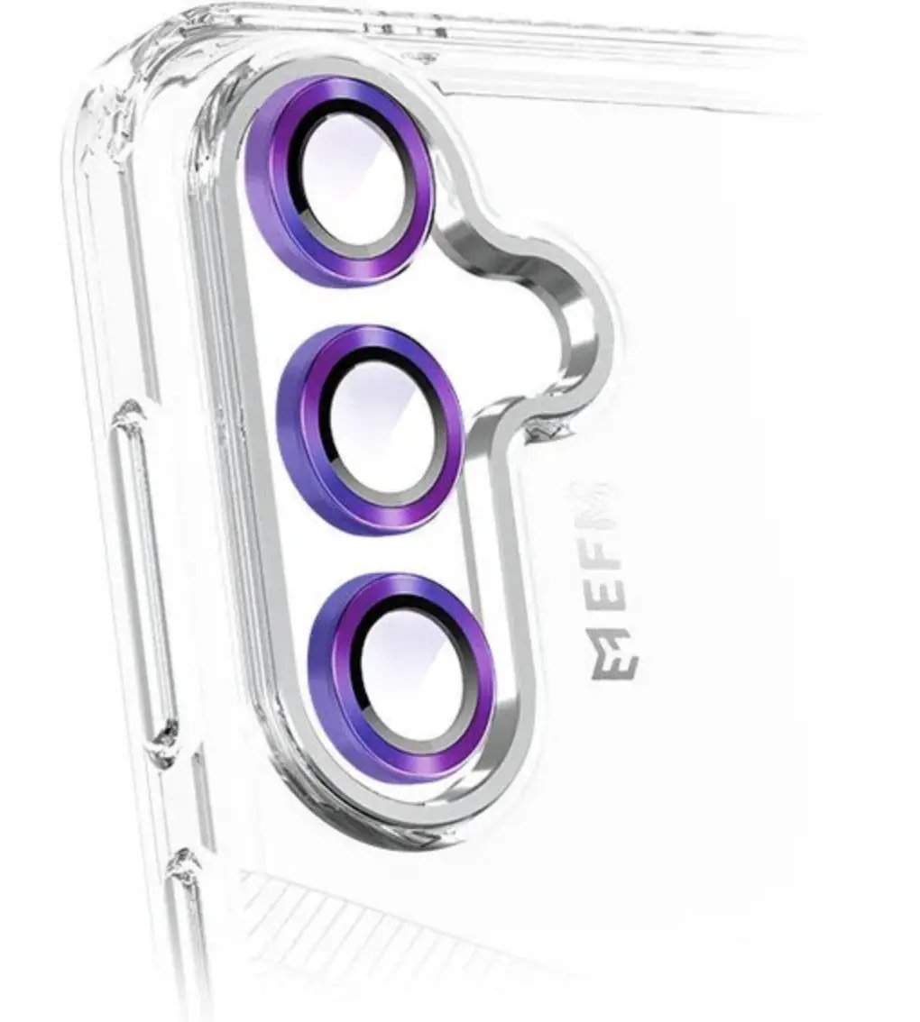 EFM Camera Lens Armour to Suit Samsung Galaxy S24 Plus - Rainbow by CAMERA LENS