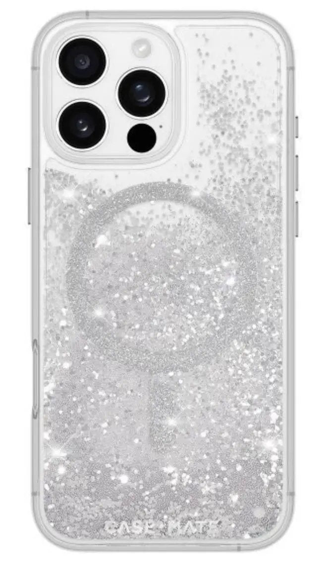 Case Mate Waterfall MagSafe Case - iPhone 16 Plus - Silver by BUMPER PHONE CASE