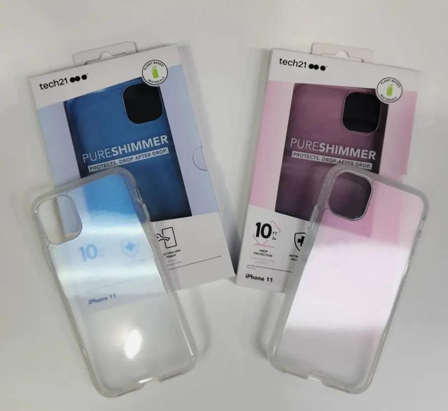 Tech 21 Pure Shimmer Bumper Case - Iphone 11 by BUMPER PHONE CASE