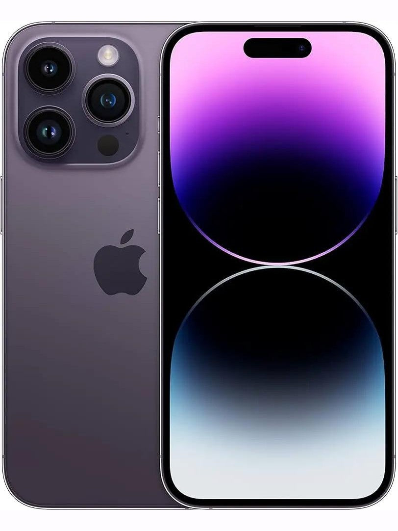 Refurbished Plus iPhone 14 Pro 128GB DEEP PURPLE by REFURBISHED PHONES