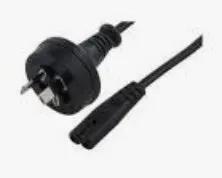 Comsol Power Cable 2 Pin AU Plug to Figure 8 2m by PHONE CABLES