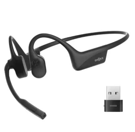 SHOKZ OpenComm 2 Wireless Bluetooth Headset by HEADPHONES