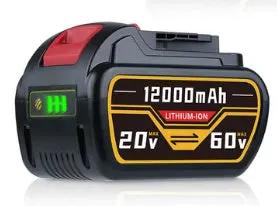 For Dewalt DCB609 20V/60V MAX FLEXVOLT Li-Ion 12.0Ah Battery DCB609-2 DCB606 (DCB609)