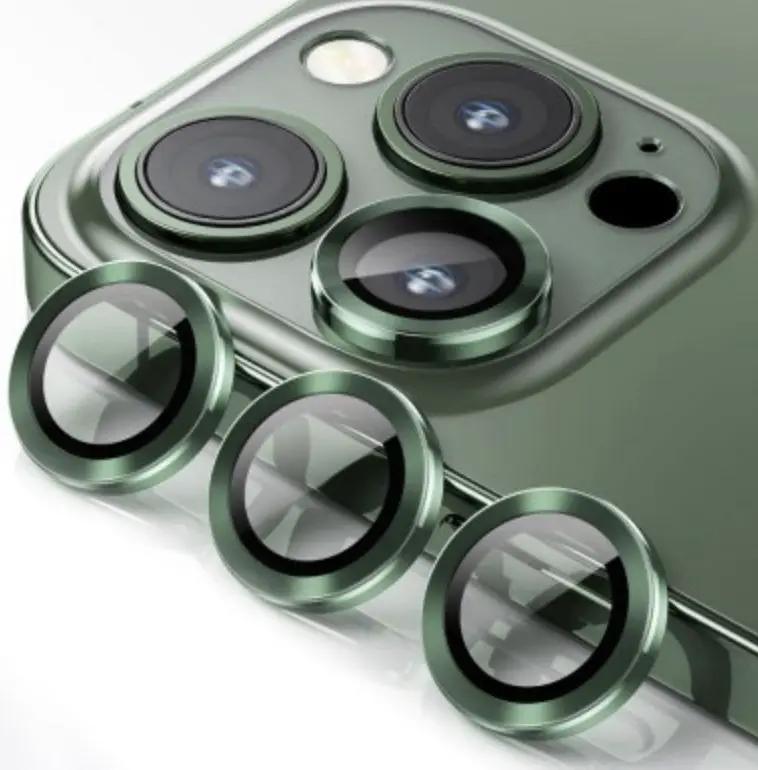 Kinglas Tempered Glass Camera Lens Protector Iphone 13 Pro / iPhone 13 Pro Max - Green by CAMERA LENS