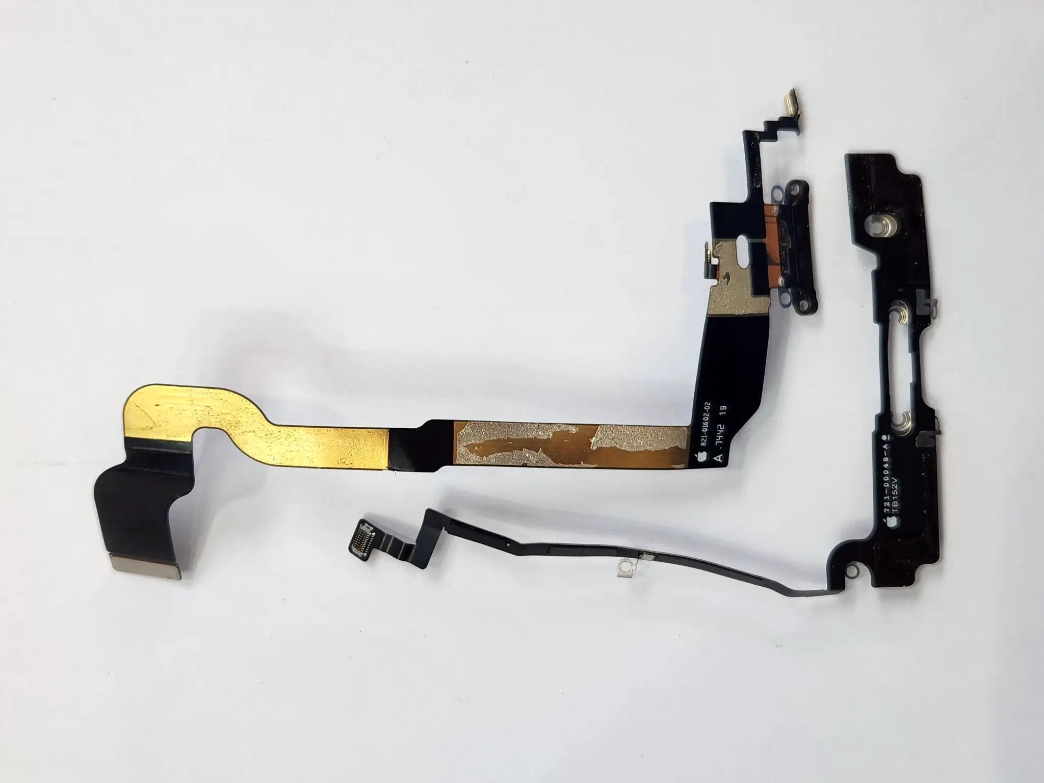 Charging Port Dock Flex Cable for iPhone X Black - OEM Pulled by PULLED PARTS