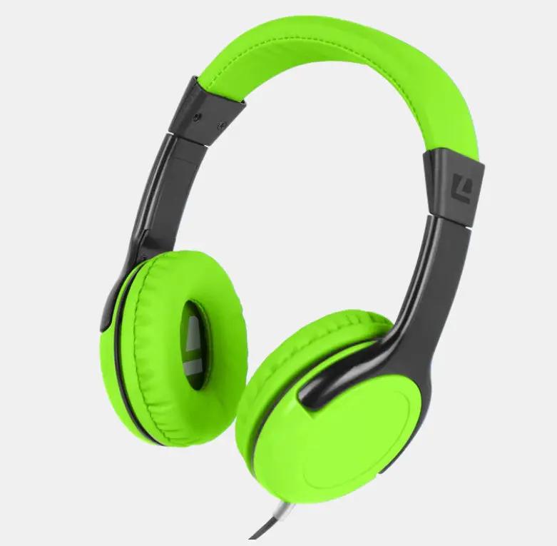 LIQUID EARS KIDZ Volume Limited Headphones - GREEN by HEADPHONES