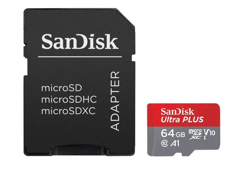 SanDisk Ultra microSDXC 64GB UHS-1 140MB/s with Adaptor by STORAGE