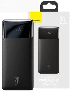 Baseus 20W Bipow Fast Charging Power Bank 10000mAh - Black by POWER BANKS