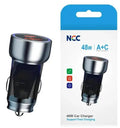 NCC R10 48W Fast Charging Car Charger by PHONE CHARGERS
