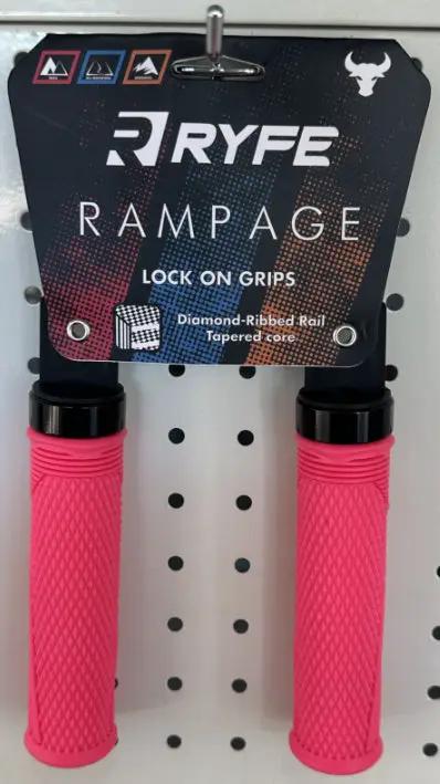 RYFE Rampage Lock On Pro Grips by BIKE ACCESSORIES