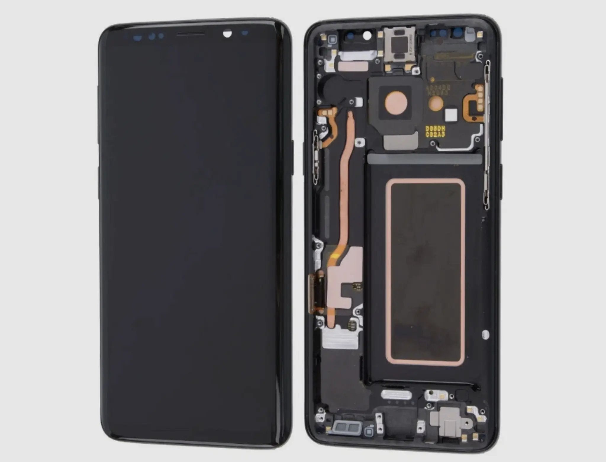 Samsung Galaxy S9 G960 LCD Screen Replacement with Digitizer Assembly [With Frame] [Black] by screens