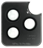 Kinglas Tempered Glass Ring Camera Lens Protector iPhone 14 Pro / iPhone 14 Pro Max / iPhone 16 Pro / iPhone 16 Pro Max - Black by CAMERA LENS
