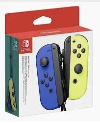 Nintendo Switch Joy Con Blue and Neon Yellow Pair by GAMING