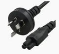 Comsol Power Cable 3 Pin AU Plug to Clover Leaf 2m by PHONE CABLES