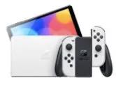 Refurbished Nintendo Switch OLED with Dock & Power Supply - White by Refurbished Gaming Consoles