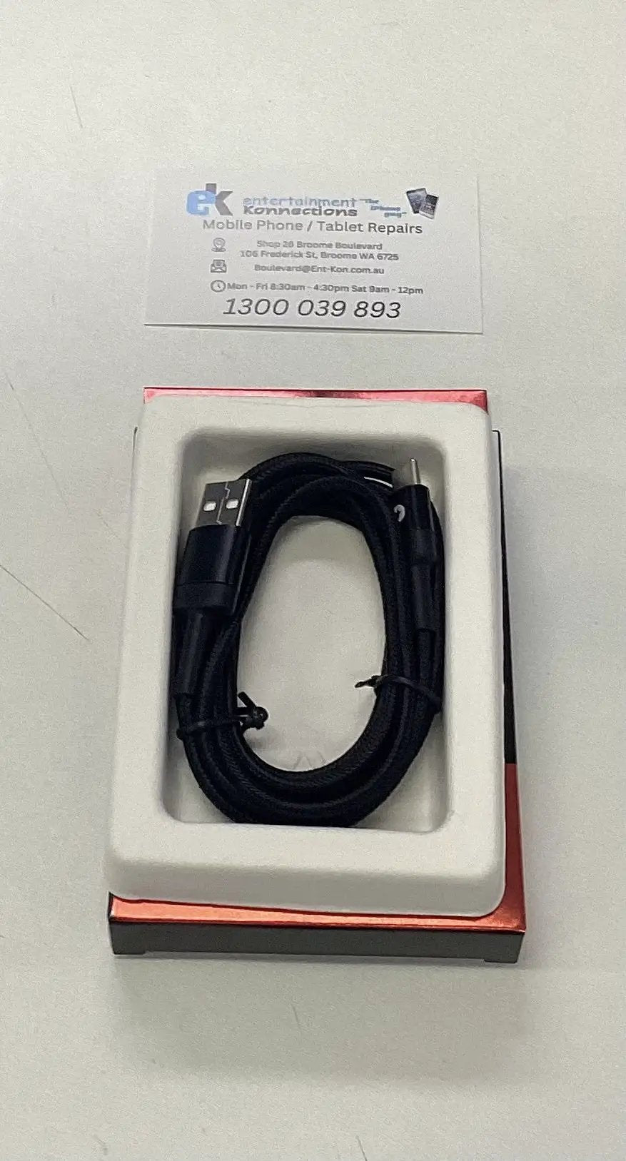Techano Plus Premium USB-C to USB-A Cable 2M by PHONE CABLES