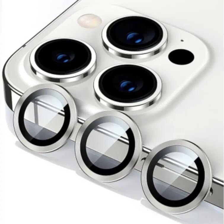 Kinglas Tempered Glass Camera Lens Protector Iphone 13 Pro / iPhone 13 Pro Max - Silver by CAMERA LENS