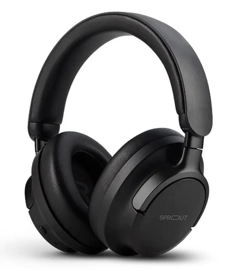 Sprout Harmonic 4 Bluetooth Headphones Black by HEADPHONES