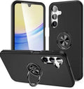 Magnetic Ring Holder Shockproof Bumper Case - Samsung Galaxy A17 5G by BUMPER PHONE CASE