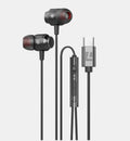 LIQUID EARS USB-C Wired Earphones - BLACK by HEADPHONES