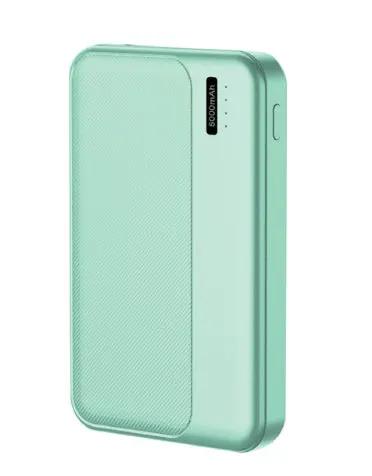 Laser Slim 5000mAh Power Bank - Jelly Mint by POWER BANKS