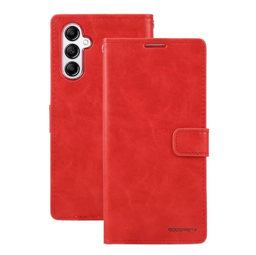 Mercury Goospery Blue Moon Wallet Case - Samsung Galaxy A05S by WALLET PHONE CASE