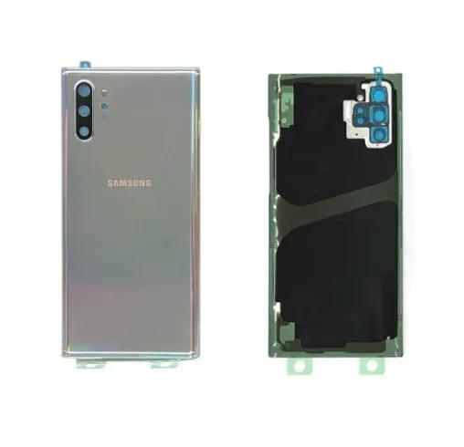 Samsung SM-N975 Galaxy Note 10 Plus Rear Glass with Camera Lens Aura Glow Replacement by Rear Housing / Back Glass