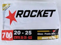 Rocket 700x20-25 FV 48mm Brass by BIKE TUBES