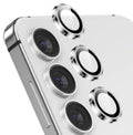Kinglas Tempered Glass Ring Camera Lens Protector Samsung Galaxy S23 / Samsung Galaxy S23 Plus - Silver by CAMERA LENS