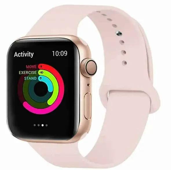 Apple Watch Silicone Watch Band 38mm/40mm/41mm (Series 1 - 10) by WATCH ACCESSORIES
